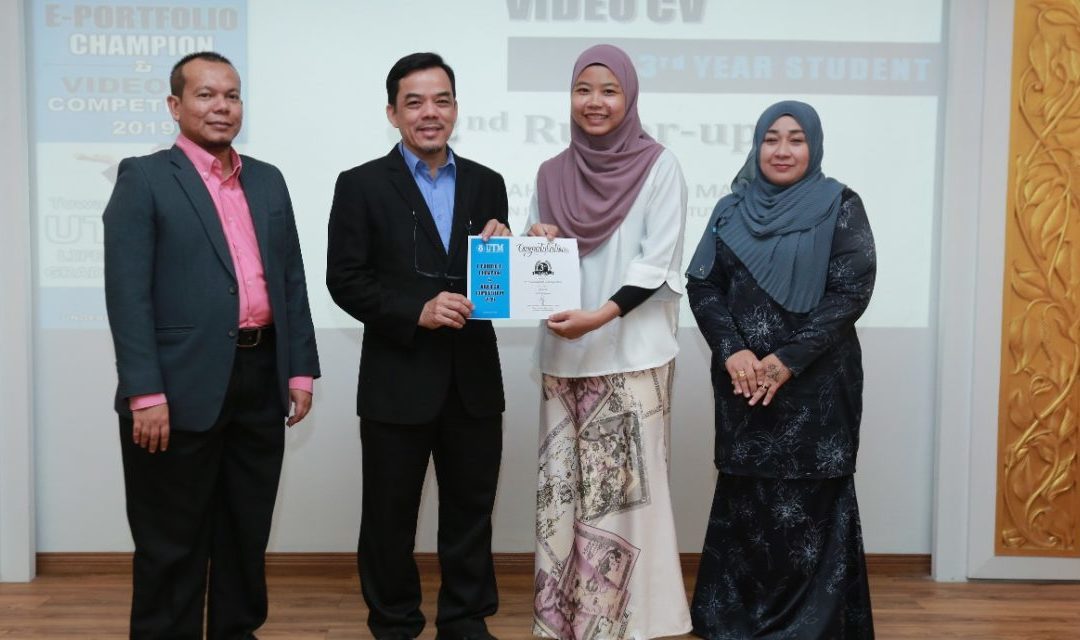 MJIIT STUDENTS SECURED SEVERAL AWARDS IN “E-PORTFOLIO AND VIDEO CV COMPETITION 2019” ORGANIZED BY OFFICE OF UNDERGRADUATE STUDIES, UTM JOHOR BAHRU