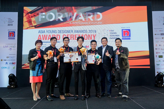 UTM ARCHITECTURE STUDENTS SOARS AT THE NIPPON PAINT ASIAN YOUNG DESIGNERS AWARD (AYDA) 2019