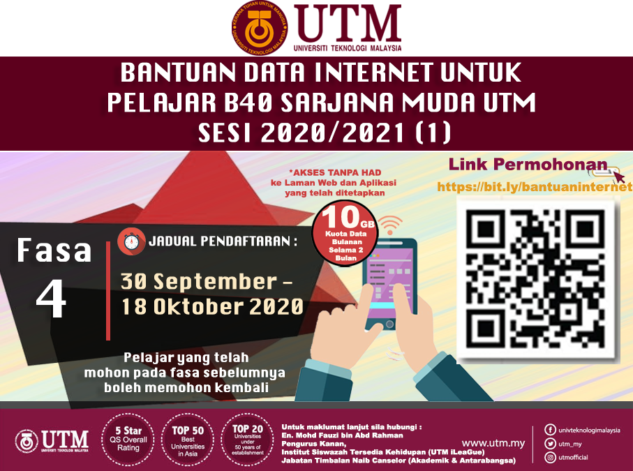 BANTUAN DATA INTERNET UNTUK PELAJAR B40 SARJANA MUDA UTM SESI 2020/2021 (1)